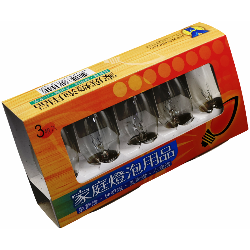 燈泡 15W 清光(5入)