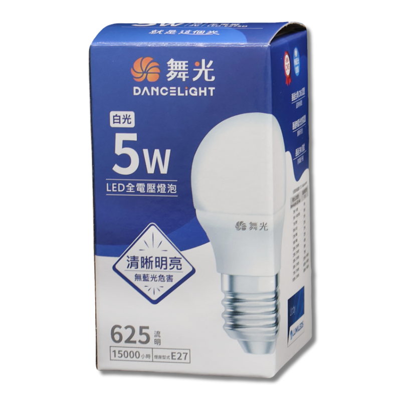 舞光 5W LED燈泡 (白光)