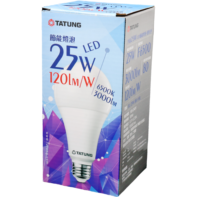 大同25W LED燈泡(白光)